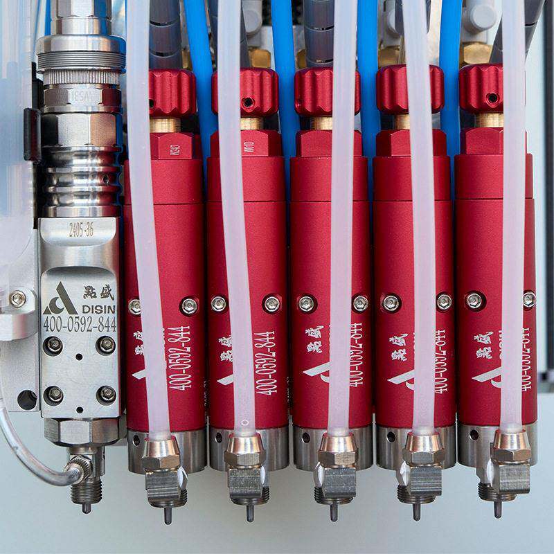 6-color visual glue filling machine AB glue IC packaging intelligent identification without positioning equipment CCD panoramic automatic glue dispensing machine