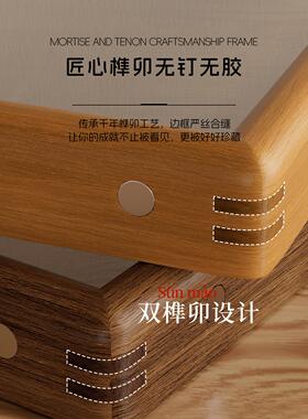 佐木坊实木相框毕业证书框立式简约营业执照保护套证书高级展示架