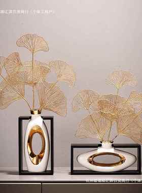 创意福电视柜装摆件酒柜饰艺品家居轻奢屏风复字LJBJ古博古架玄关