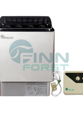 桑拿炉不锈钢室内壁挂式干蒸炉家用数显外控桑拿房加热炉设备工厂