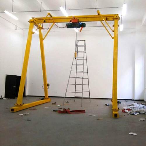 电动移动式龙门架起重机车间吊装运输手推无轨万向移动龙门架 - 图2