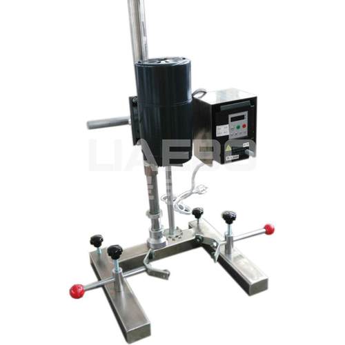 小型分散机550W手动升降数显变频涂料染料颜料高速搅拌分散机 - 图3