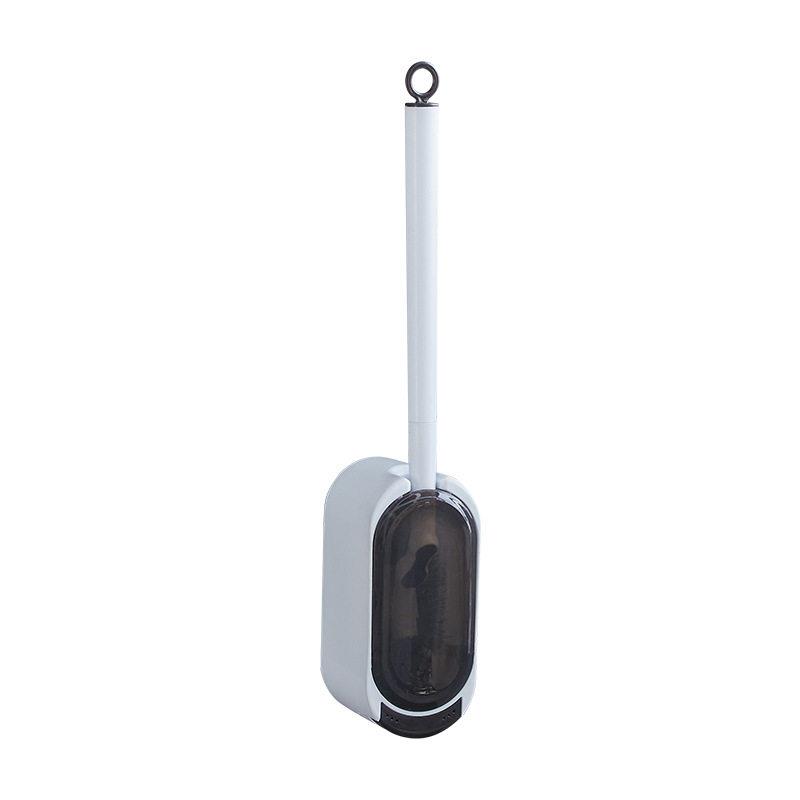 New toilet brush for home use without blind spots wall-mounted bathroom squat pit toilet brush cleaning brush automatic opening and closing