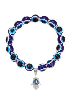 Blue Eye Bracelets 恶魔眼手串法蒂玛之手吊坠土耳其蓝眼睛手錬