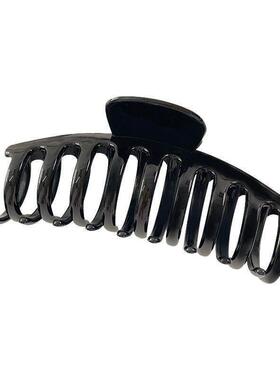 发夹Hot Sale Solid Color Claw Clip Large Barrette Crab Hair