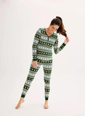 2025 Christmas Pajamas Family Set Couple Sleepwear Pyjamas