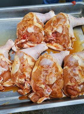 全自动带骨注射机雪花牛肉腌制嫩化鸡鸭腿牛腱84针注水机
