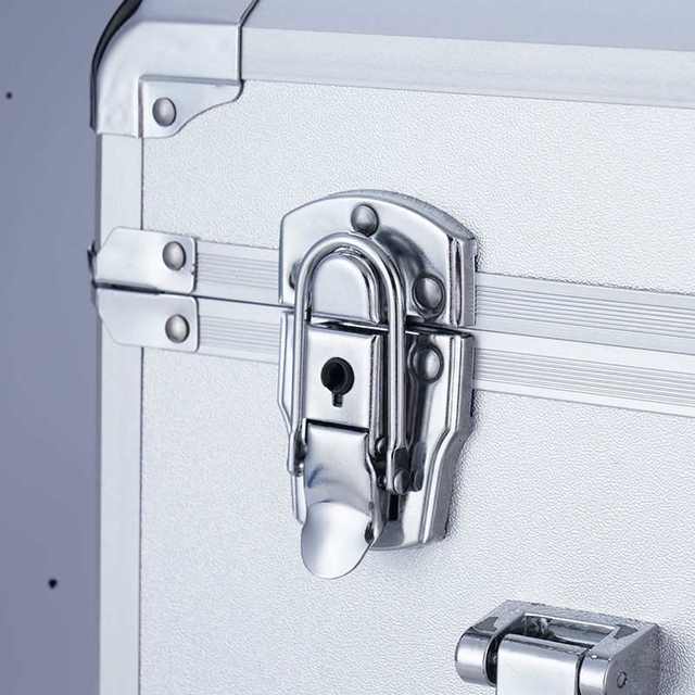 Zhongguo aluminum alloy instrument box tool box storage box handheld repair car accessories box with lock storage box