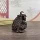 New direct selling antique miscellaneous collection ornaments alloy copper cast lion lion dance home desktop accessories retro patina