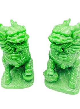 批发玉石工艺品夜光麒麟招财麒麟办公室家居摆件送礼礼品直播