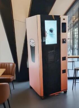 24小时无人值守咖啡机现磨咖啡售卖机30多种饮品配方搭载智能后台