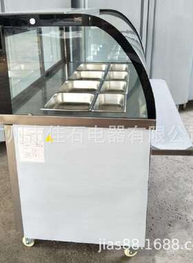 厂家供应110V抓码柜披萨冷藏操作台水果展示柜沙拉冷藏柜
