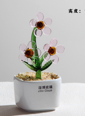 仙人掌办公室工艺品淄博装饰摆件