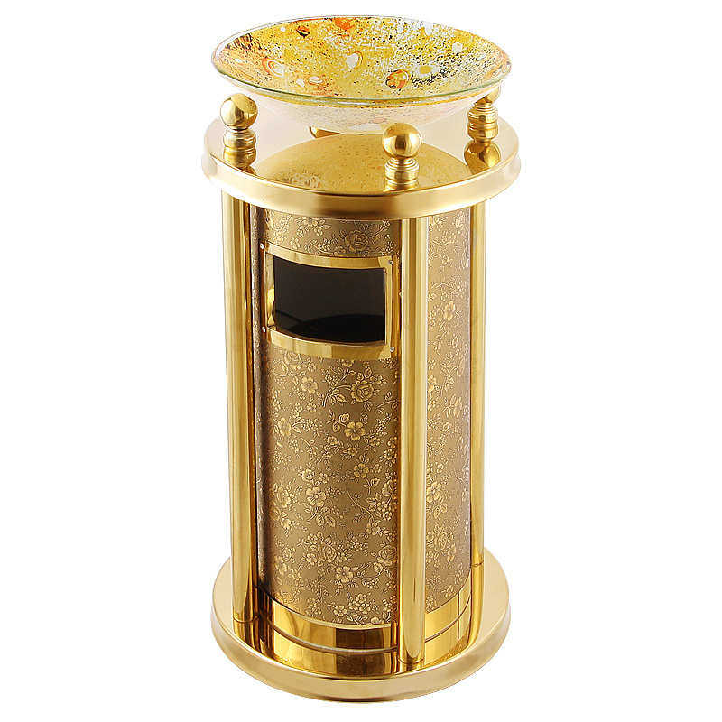 不锈钢酒店大堂立式垃圾桶宾馆餐厅过道走廊电梯口烟灰桶带烟灰缸,淘宝优惠券,粉丝福利购,淘宝优惠卷