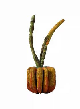 现代轻奢艺术彩色南瓜水果创意摆件桌面厨房电视柜装饰品样板间