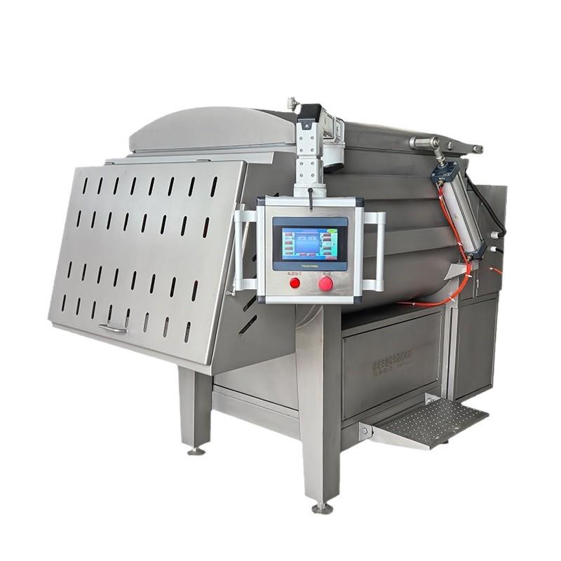 大型全自动鸡肉肠鱼糜真空拌馅机包子饺子馅料多功能肉馅拌馅设备 - 图3