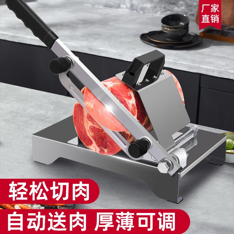 切年糕专用刀小型年糕切片机家用多功能手动阿胶糕牛轧糖切块机器 - 图1