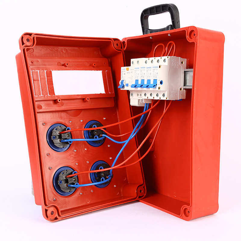 厂家现货 220v四工业 防雨手提式工地配电箱 移动施工箱,淘宝优惠券,粉丝福利购,淘宝优惠卷