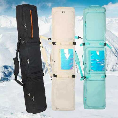 加长滑雪板包防水分仓滑雪包单双板包大容量带轮板包单肩双肩滑雪 - 图2