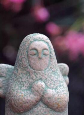 塞尔达传说海利亚女神摆件海拉鲁守护神仿真模型鱼缸盆景场景装饰