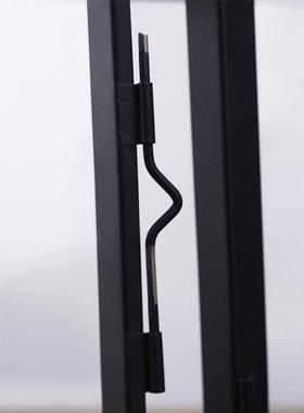 电子蜡烛灯铁艺玻璃落地风灯欧式户外大型蜡烛台宫廷风庭院装饰