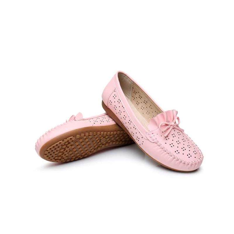 新款夏季凉鞋平底洞洞豆豆皮鞋镂空浅口女鞋软底防滑妈妈鞋孕妇鞋,淘宝优惠券,粉丝福利购,淘宝优惠卷