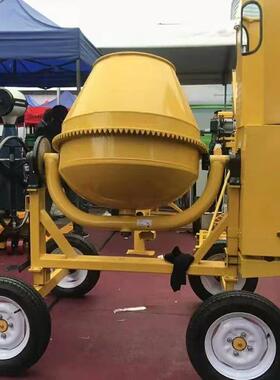 立式滚筒卫星搅拌机 小型移动柴油搅拌机 非洲用多功能砂浆搅拌桶