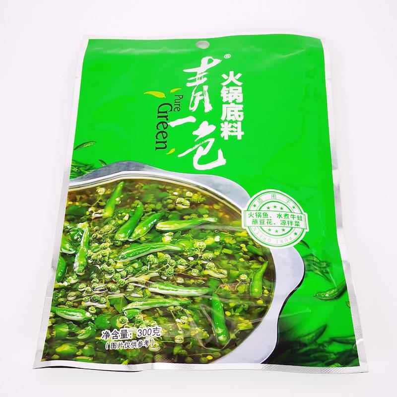 德庄青一色火锅底料300g重庆青花椒鱼火锅鱼水煮牛蛙石锅鱼清油