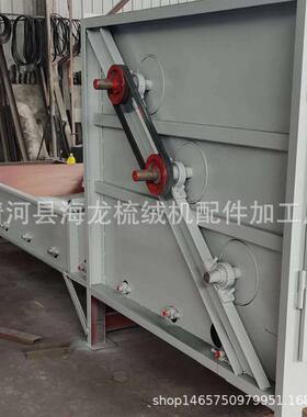 无纺设备生产线充棉机配套棉花混棉箱 三辊混棉箱 三辊大仓混棉机