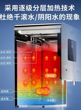 碧丽办公室高端商用饮水机直饮机净水过滤一体工厂车间大型开水器