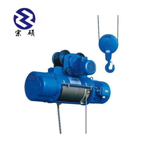 CD1型钢丝绳电动葫芦纯铜电机1吨2吨吨米6米9米电动葫芦80V - 图2