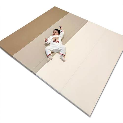 IXPE抗菌无缝宝宝爬爬垫加厚4cm家用婴儿童爬行垫可折叠泡沫地垫 - 图3