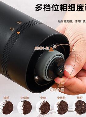 跨境供应便携电动咖啡磨豆机咖啡研磨机磨粉器小型咖啡机咖啡器具