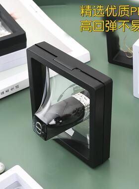 Anti-oxidation PE film jewelry box, portable transparent sto
