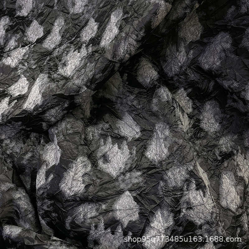 三宅家纺一生褶皱布料百褶压褶肌理水晶白晕染设计师面料时装,淘宝优惠券,粉丝福利购,淘宝优惠卷