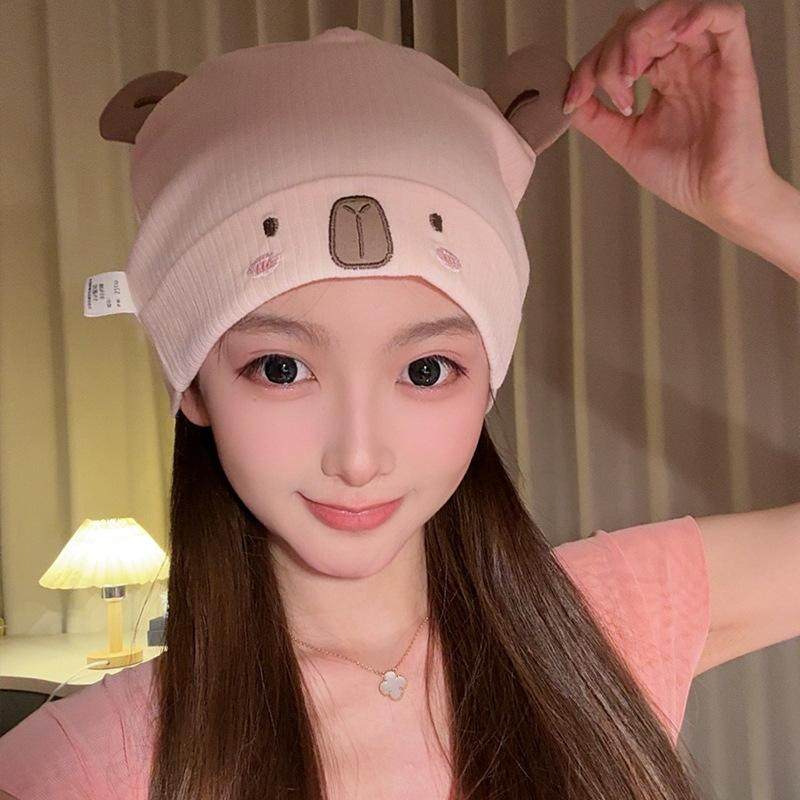 月子发带夏季薄款简约产妇防风吸汗护额头巾可爱熊猫大头围束发带,淘宝优惠券,粉丝福利购,淘宝优惠卷