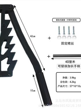 爆款可拆卸壁挂式劈器柴户外手动破柴神器家用柴火木柴分离器