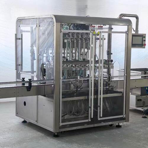 6头自流灌装机酱油液体膏体灌装机杀虫剂液体肥全自动灌装机 - 图1