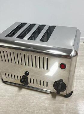四片多士炉烤面包机商用全自动吐司机方包早餐机三明治烘面包片机