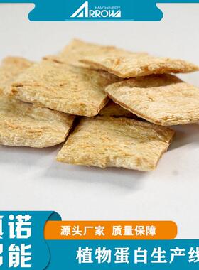 干法拉丝蛋白设备真诺智能饼状蛋白素肉膨化机豆制品