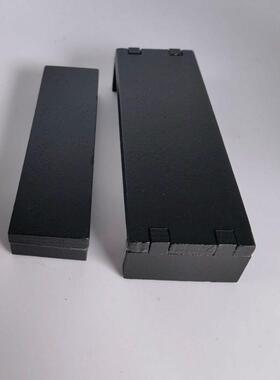 ZAKKA日式桌椅套装工艺品小摆件公仔道具桃木色黑色组合小长椅