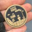 edc解压玩具啪啪币黄铜磁力推牌金属把玩件手指尖陀螺旋转黑科技