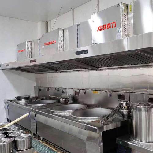 商用油烟净化一体机餐饮厨房酒店烟罩式油烟净化处理设备 - 图2