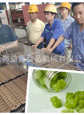 维生素软糖生产线糖果生产线糖果设备厂家直销剥皮软糖生产线益霄