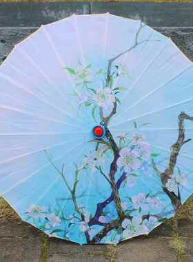 油纸伞工艺伞中国古风汉代服装道具天花板装饰防雨舞蹈儿童丝绸伞