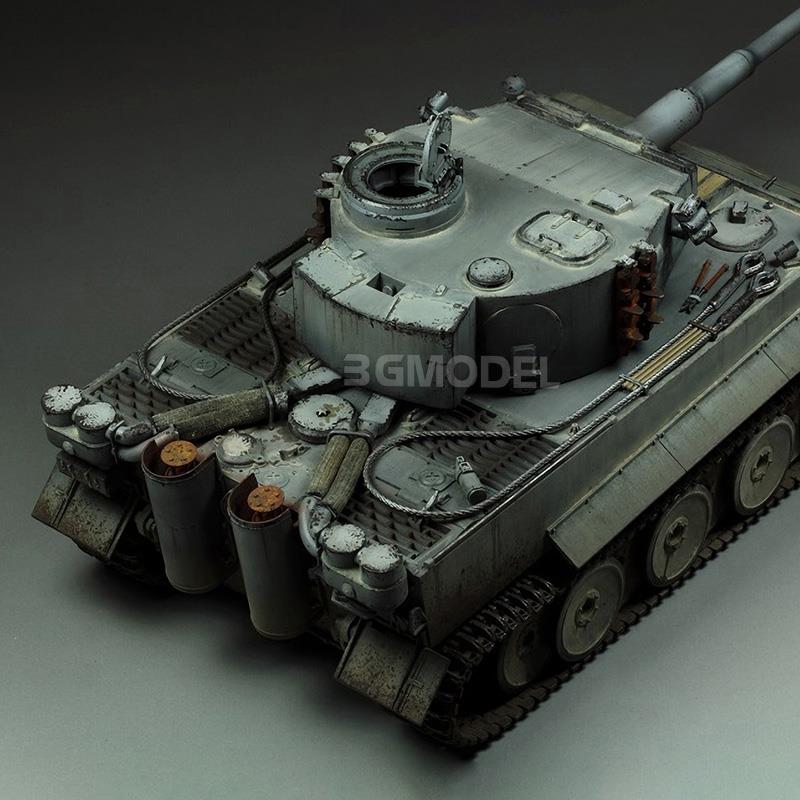 3G模型 田宫拼装坦克 35216 虎I初期型 1/35 德国虎式坦克模型