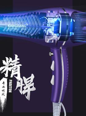 吹风机大功率家用理髲店廊发型师专用6000不伤大风力5工业9000