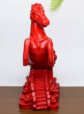 正品朱砂马装饰摆饰马到成功工艺礼品摆饰家居开 业送礼物艺术招