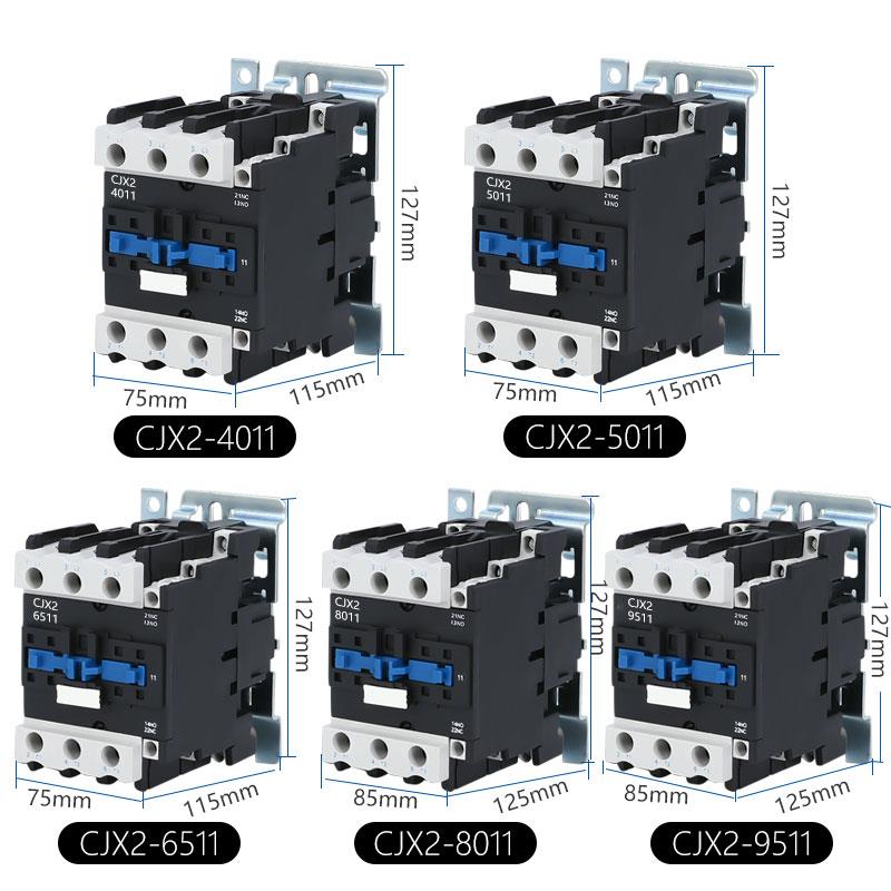 人民电器交流接触器CJX2-4011大功率5011开关6511控制器LC1-9511-图2