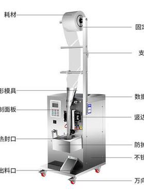 液体包装机牛奶豆浆酱油醋调料水蜂蜜冰袋全自动定量灌装机